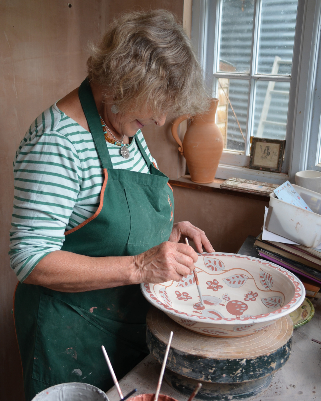 Sgraffito Tableware by Jim & Dominique Keeling