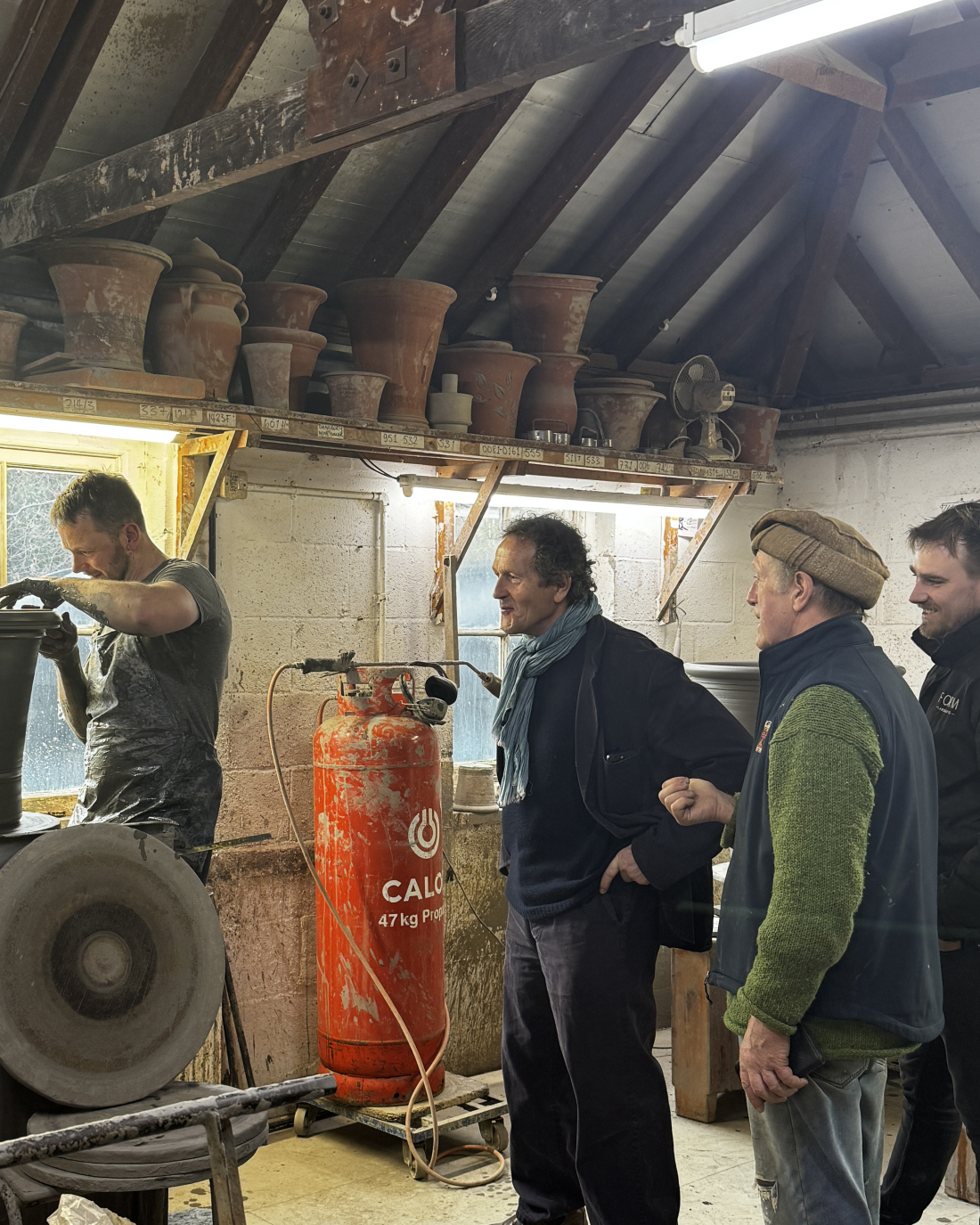 Jim Keeling Monty Don and Jamie Butterworth