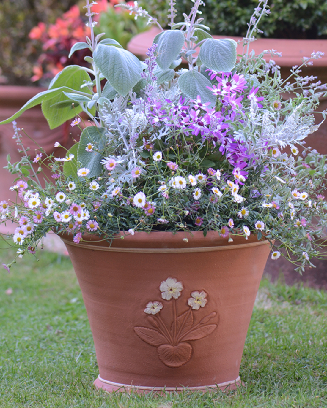 Woodland Primose Pot Whichford Pottery